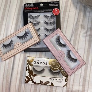 Never used fake lashes.